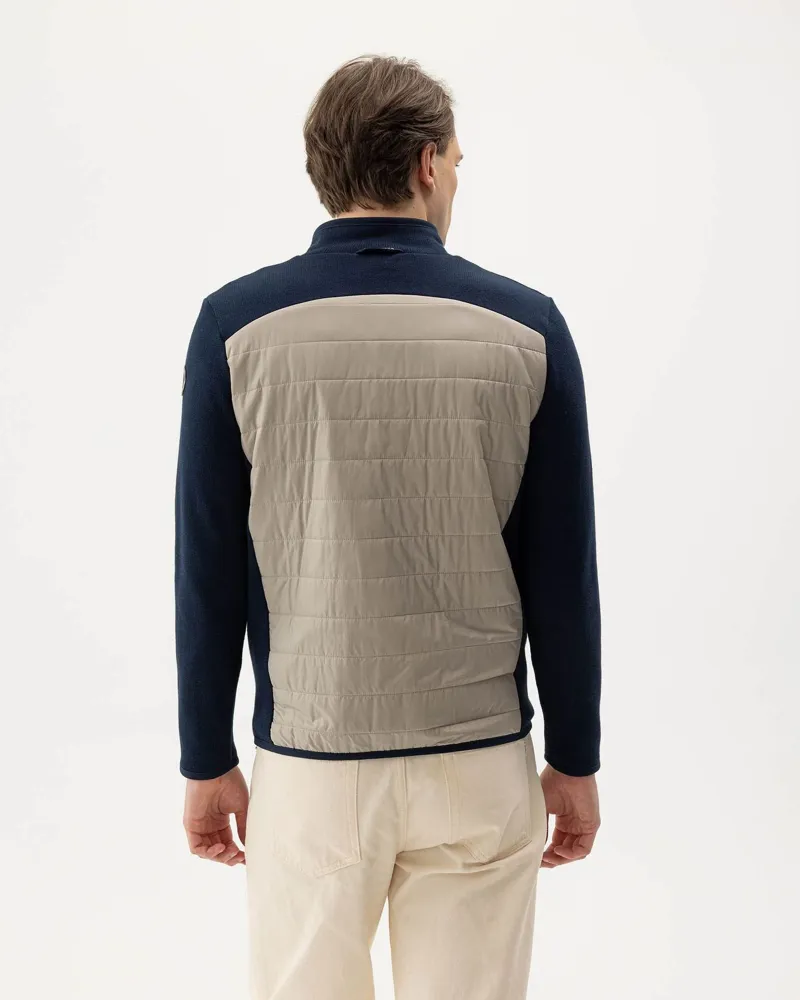 Holebrook Peder Full Zip WP Navy/Khaki-4