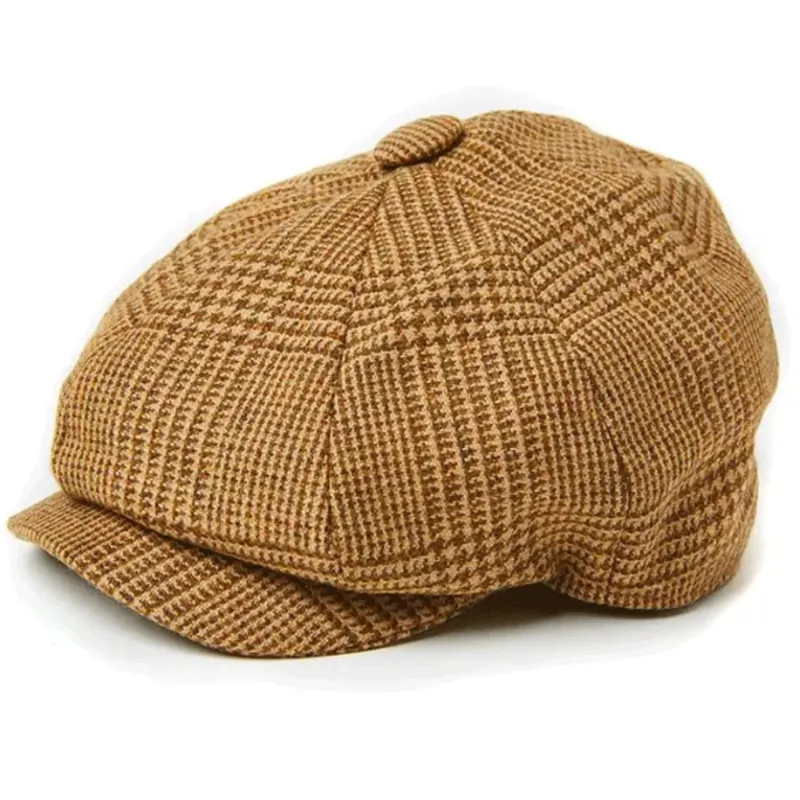 Holland Cooper Baker Boy Cap Tawny