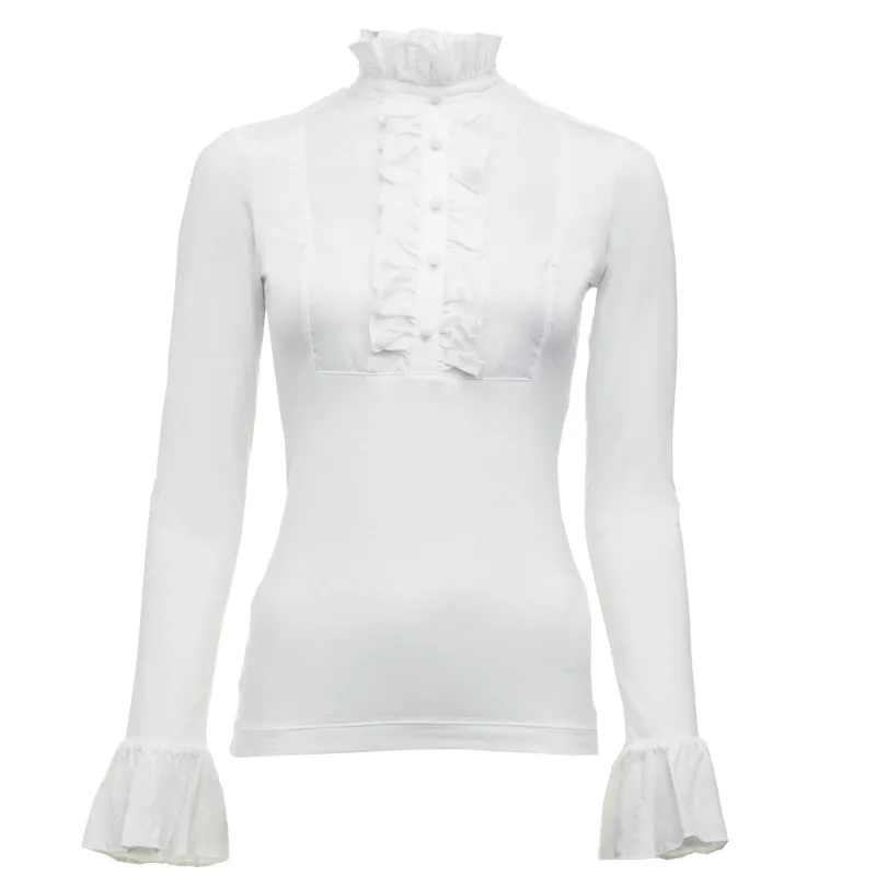 Holland Cooper Mellissa Jersey Blouse White