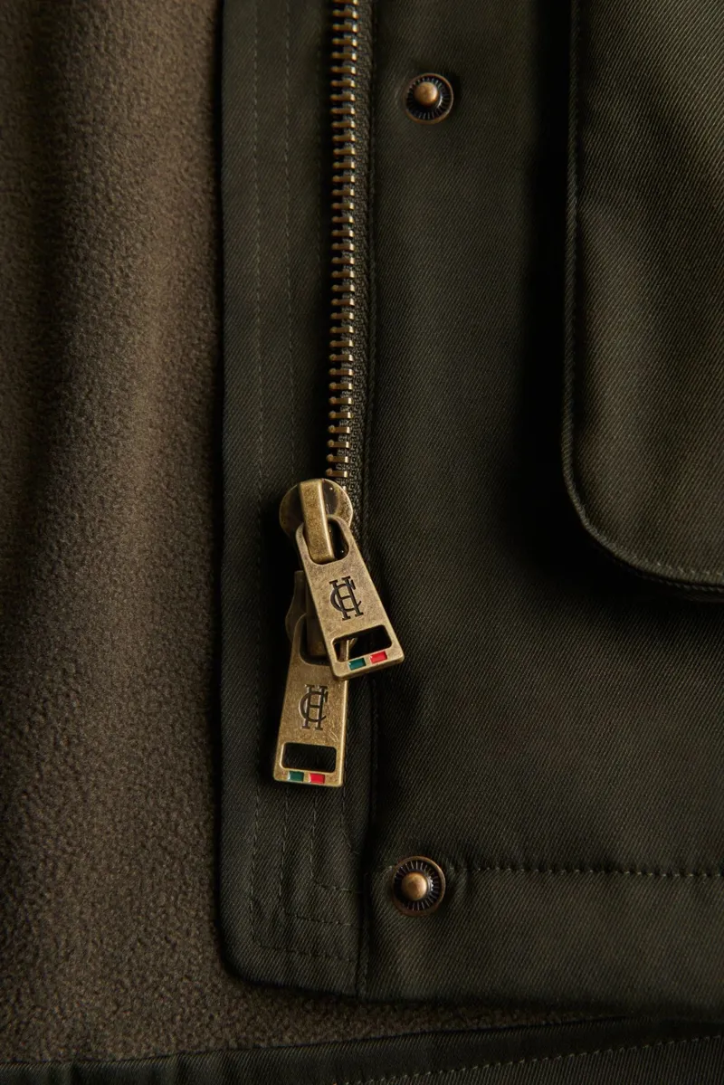 Holland Cooper Bramwell Country Coat in Khaki-8