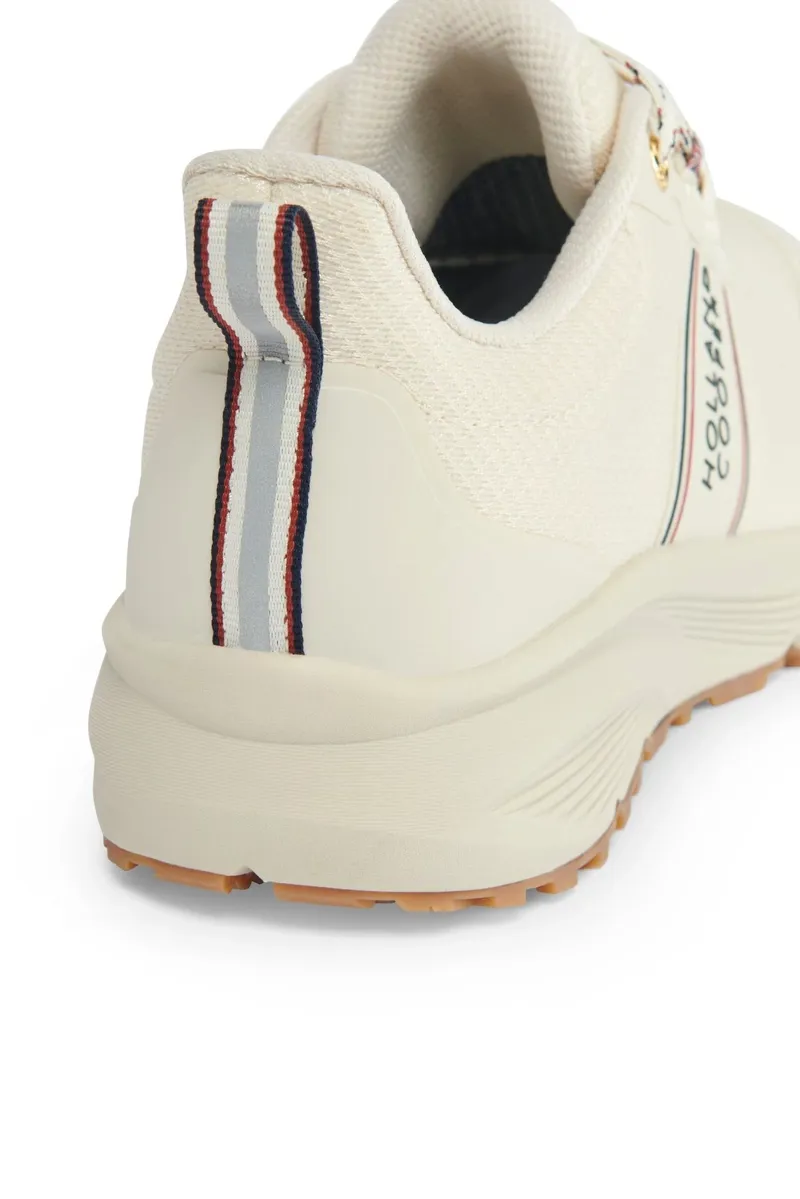 Holland Cooper Burghley Waterproof Trainer in Ecru-5