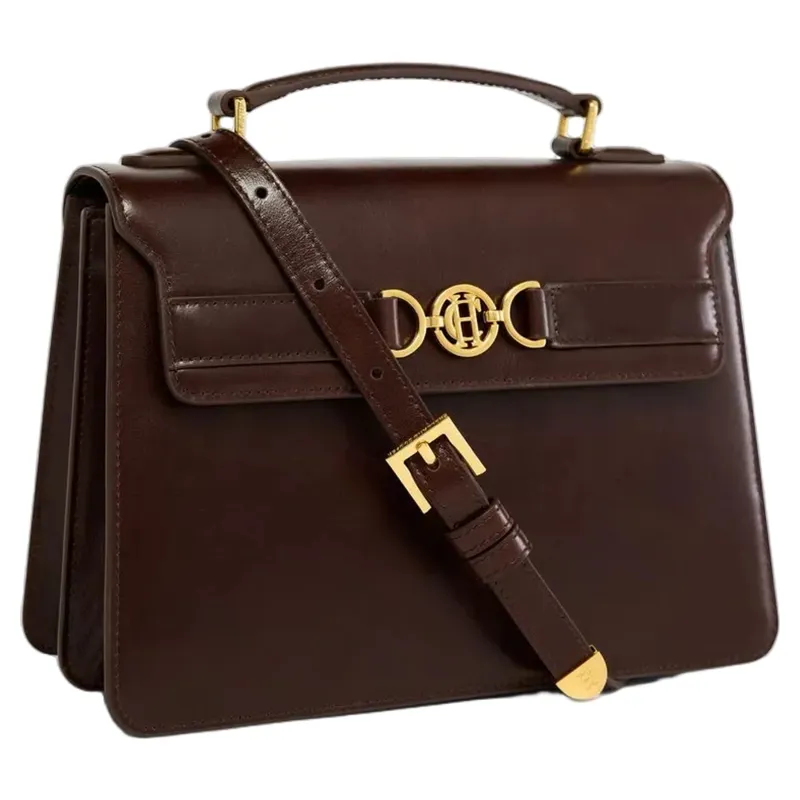 Holland Cooper Cambridge Bag Chestnut Leather-1
