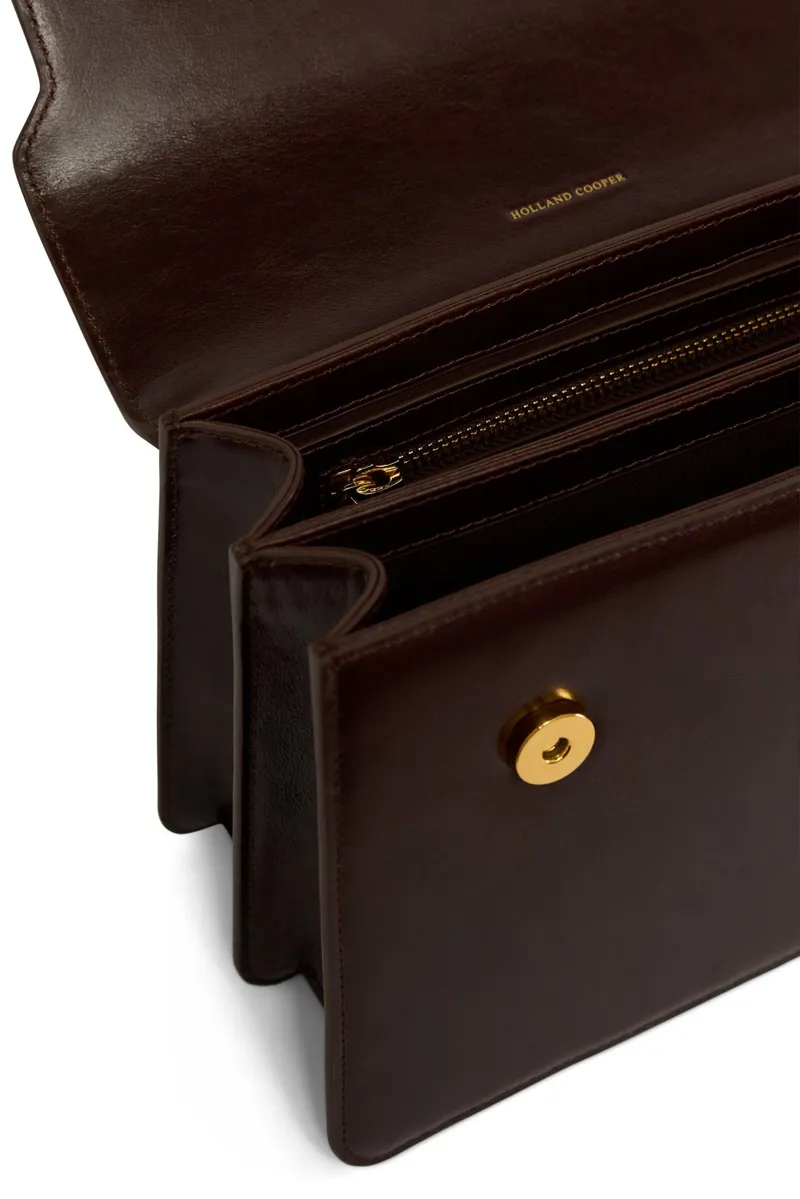 Holland Cooper Cambridge Bag Chestnut Leather-5