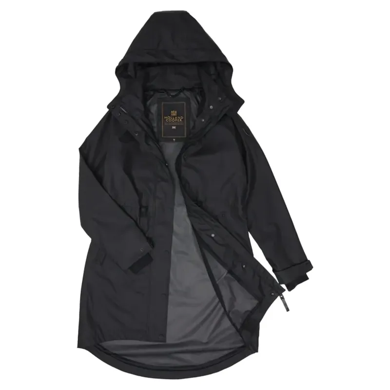 Holland Cooper Chartwell Rain Parka in Black