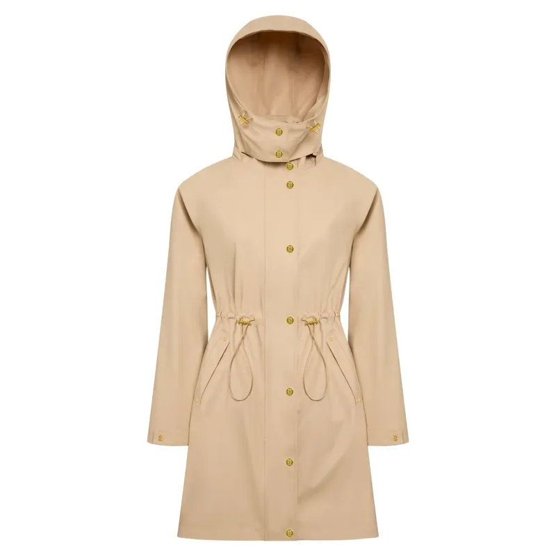 Holland Cooper Chartwell Rain Parka in Sand