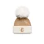 Holland Cooper Chelsea Bobble Hat in Camel