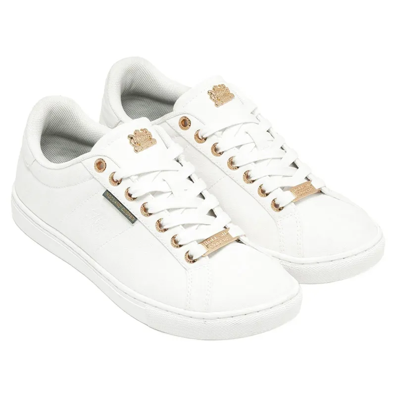 Holland Cooper Chelsea Court Trainer in White