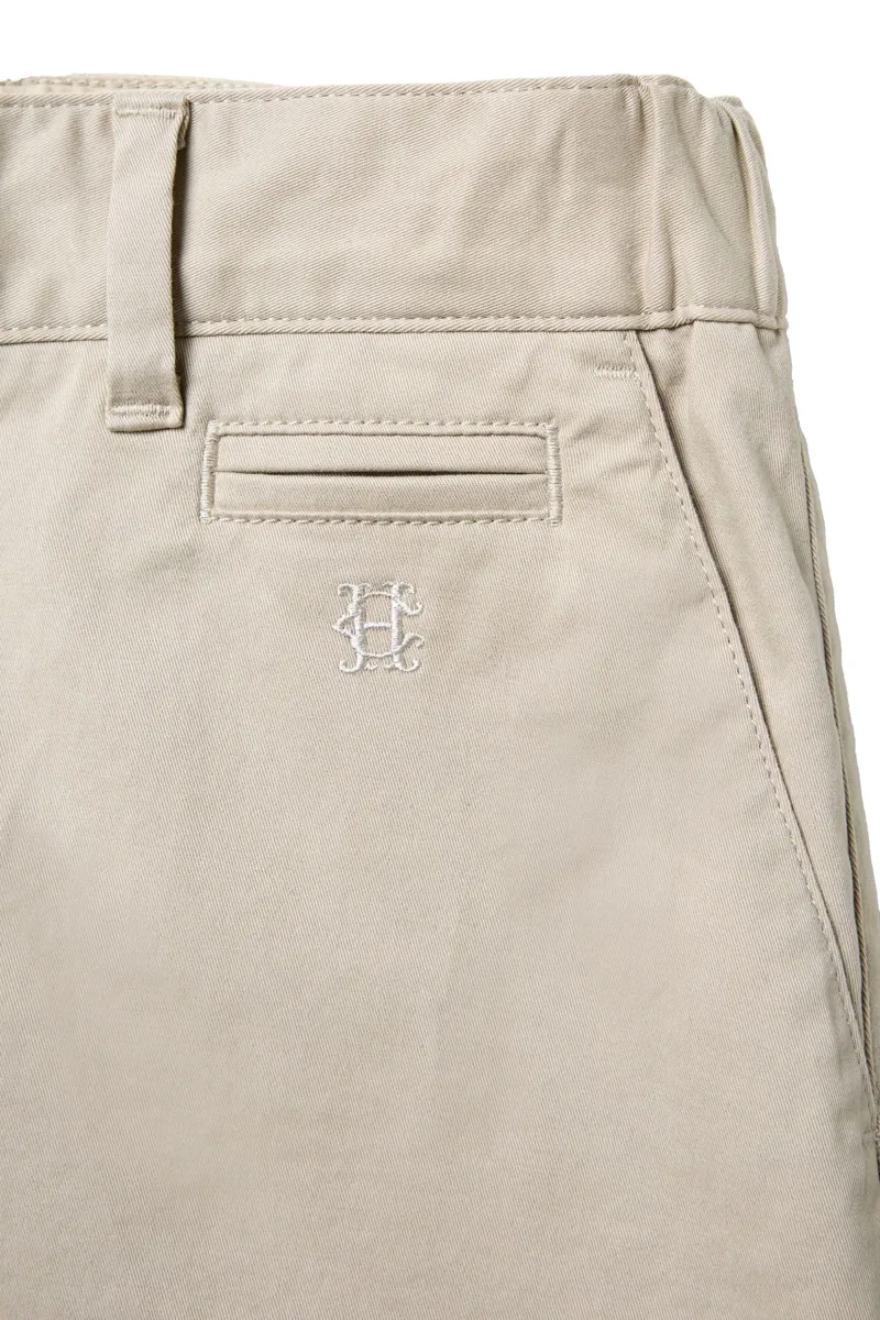 Holland Cooper Classic Chino Short in Light Stone-5