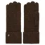 Holland Cooper Classic Logo Glove in Chocolate