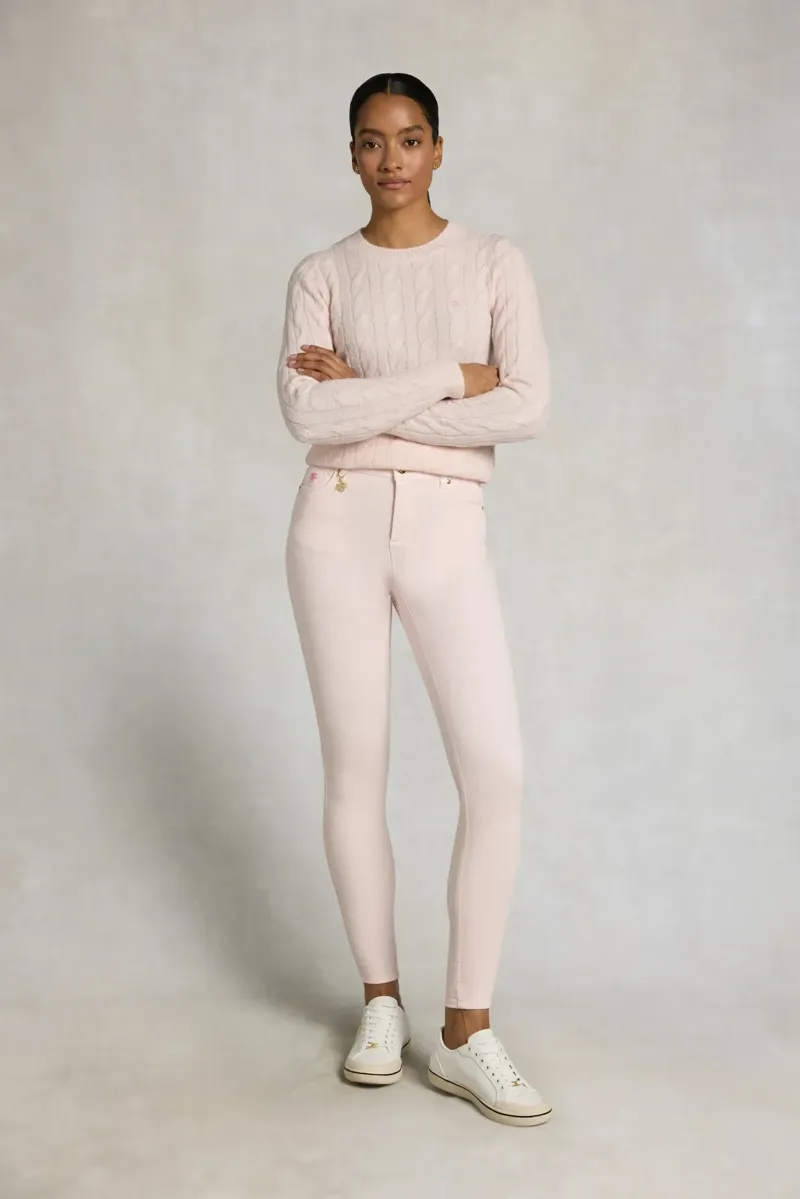 Holland Cooper Contour Skinny Jean in Blush Pink-1