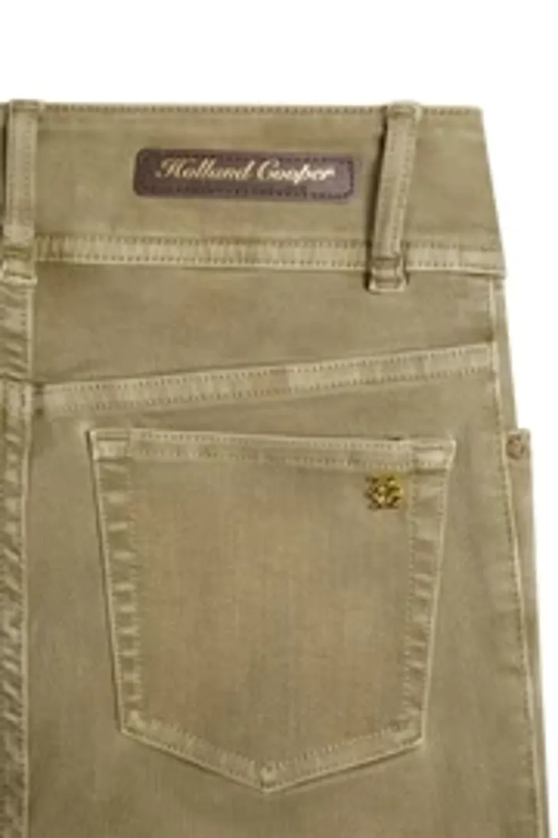 Holland Cooper Contour Skinny Jean in Washed Sage-3