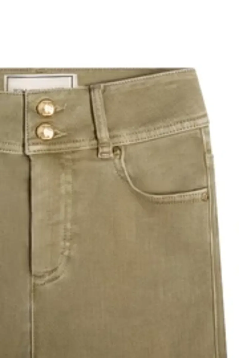 Holland Cooper Contour Skinny Jean in Washed Sage-4