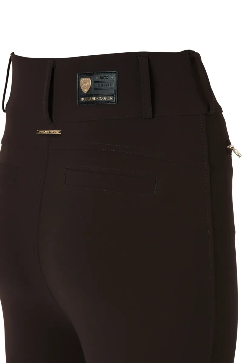 Holland Cooper Contour Trousers in Chocolate-7