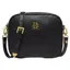 Holland Cooper Country Camera Bag in Black Leather