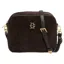 Holland Cooper Country Camera Bag in Chocolate Suede