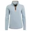 Holland Cooper Country Fleece Quarter Zip in Pale Blue