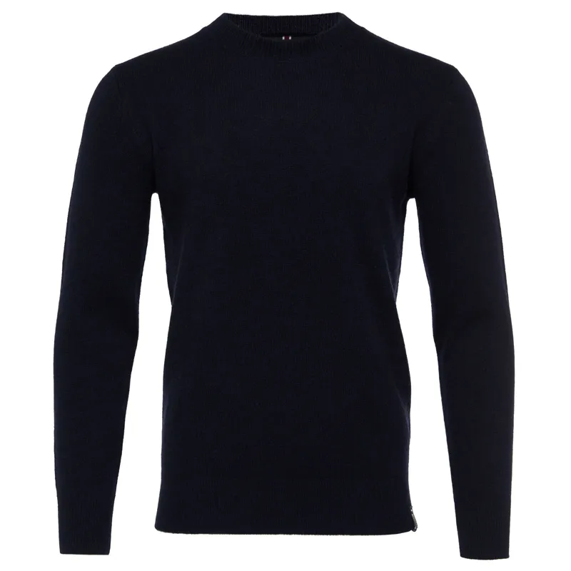 Holland Cooper Byron Crew Neck Knit Navy