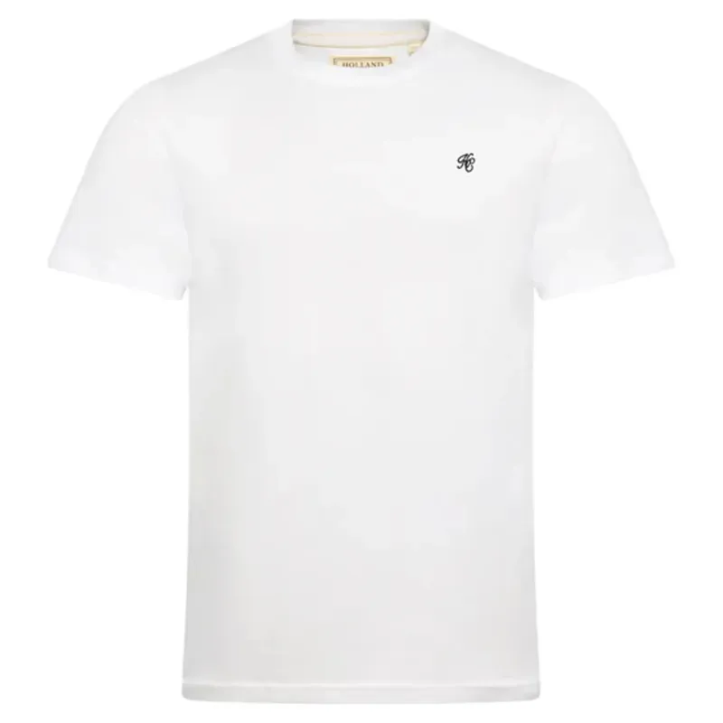 Holland Cooper Crew Neck Men's T-Shirt in White