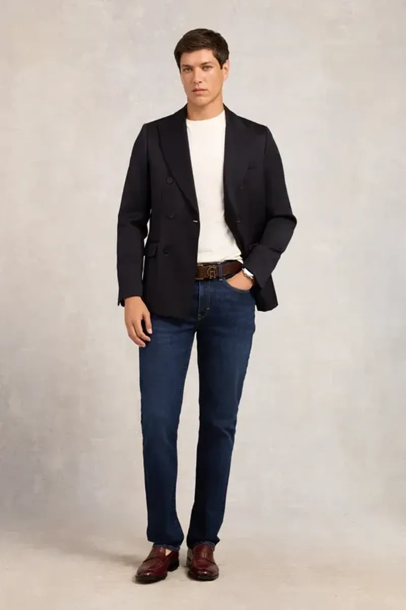 Holland Cooper Crew Neck Men's T-Shirt in White-1