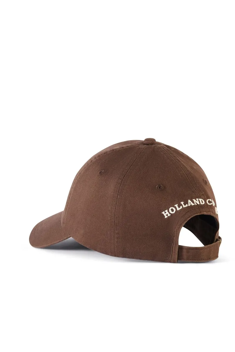 Holland Cooper Equine Club Cap in Chocolate-3