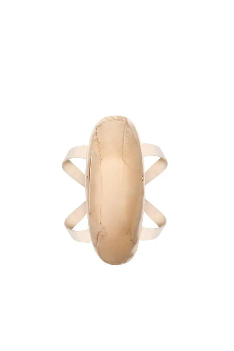 Holland Cooper Essential Tote Bag in Ecru/Racing Green-4