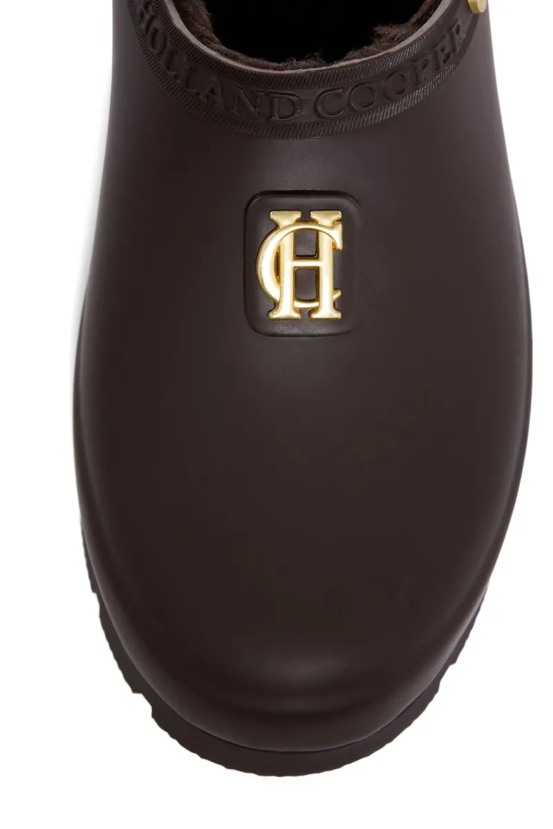 Holland Cooper Gardening Loafer in Chocolate Matte Gold-3