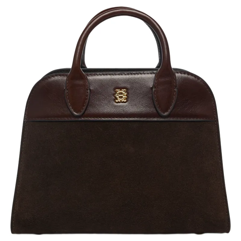 Holland Cooper Heritage Mini Tote in Walnut