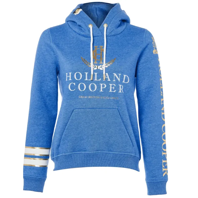 Holland Cooper Heritage Hoodie Cobalt