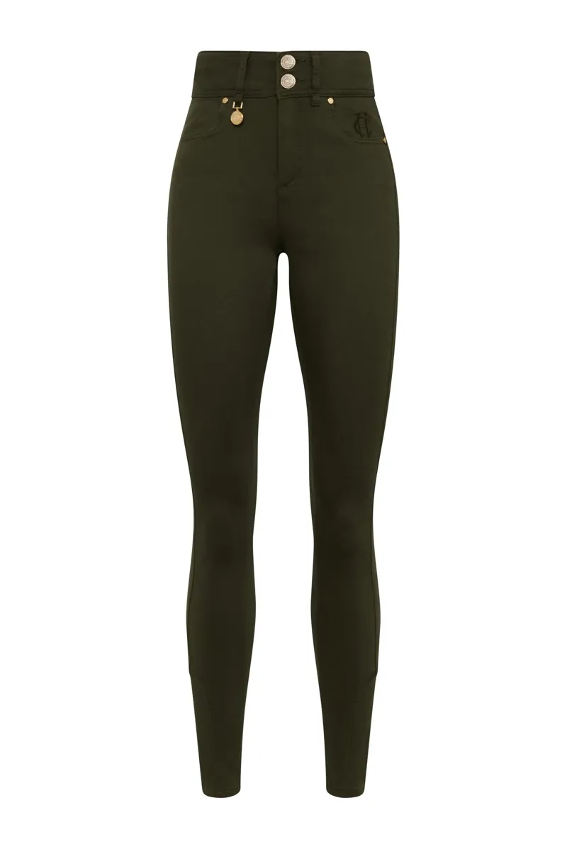 Holland Cooper Jodhpur Jean in Hunter Green
