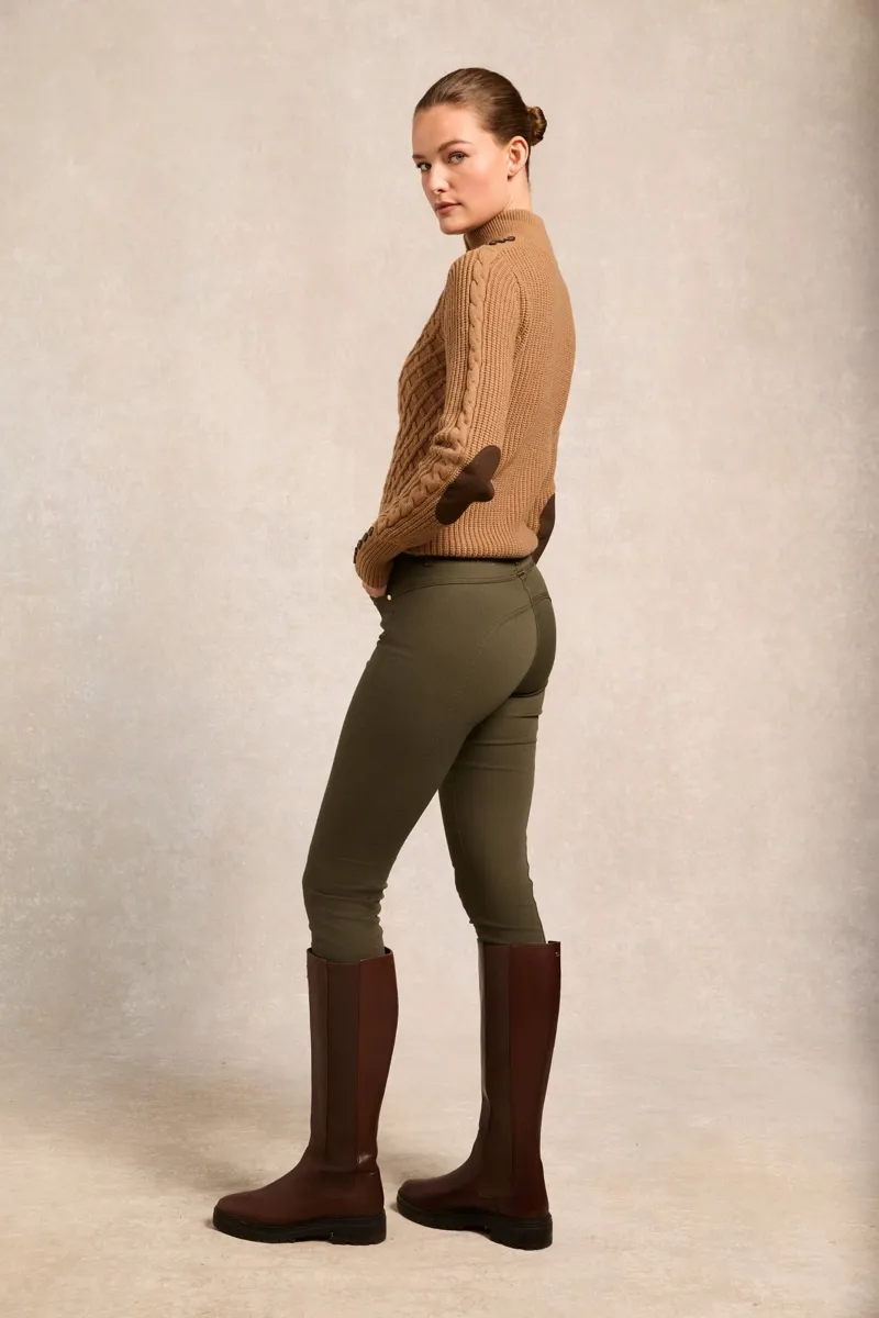 Holland Cooper Jodhpur Jean in Hunter Green-7