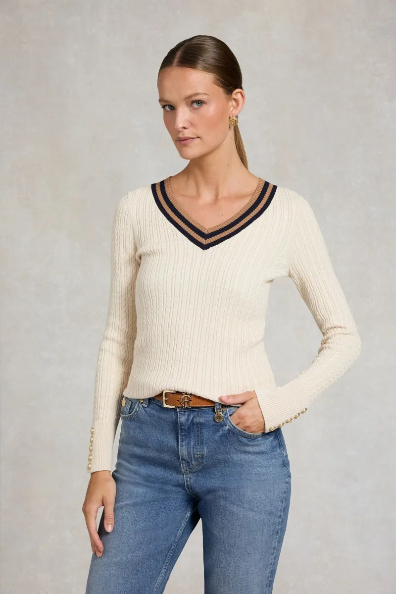 Holland Cooper Zoe Knit Almond-3