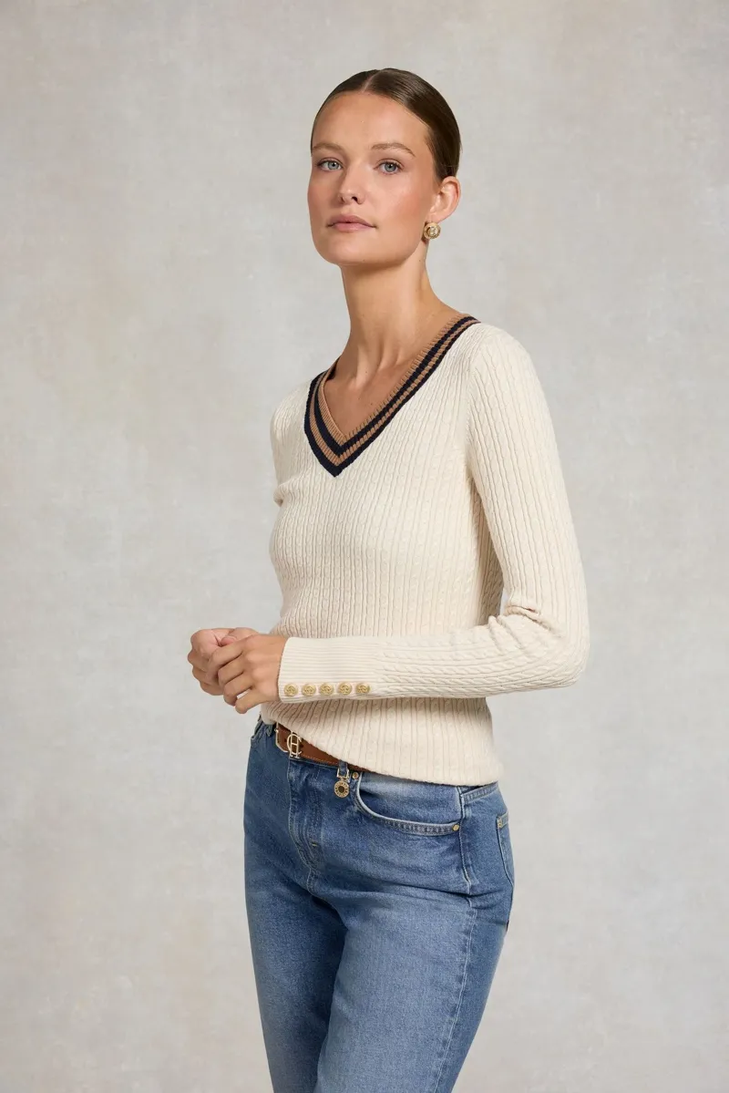 Holland Cooper Zoe Knit Almond-4