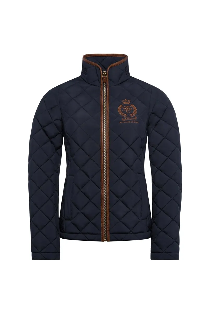 Holland Cooper Lightweight Country Jacket in Ink Navy Blue