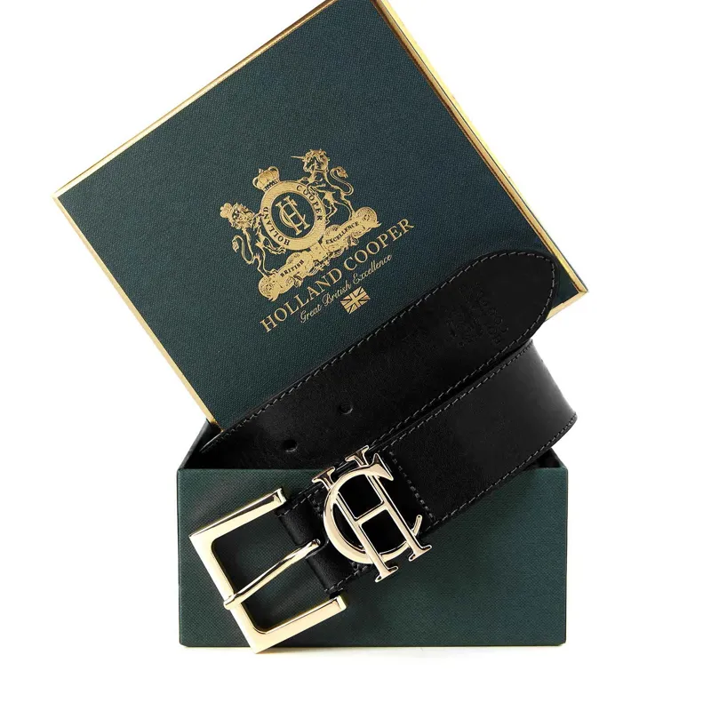 Holland Cooper Classic Logo Belt Black