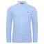 Holland Cooper Men's Regular Fit Linen Shirt in Sky Blue