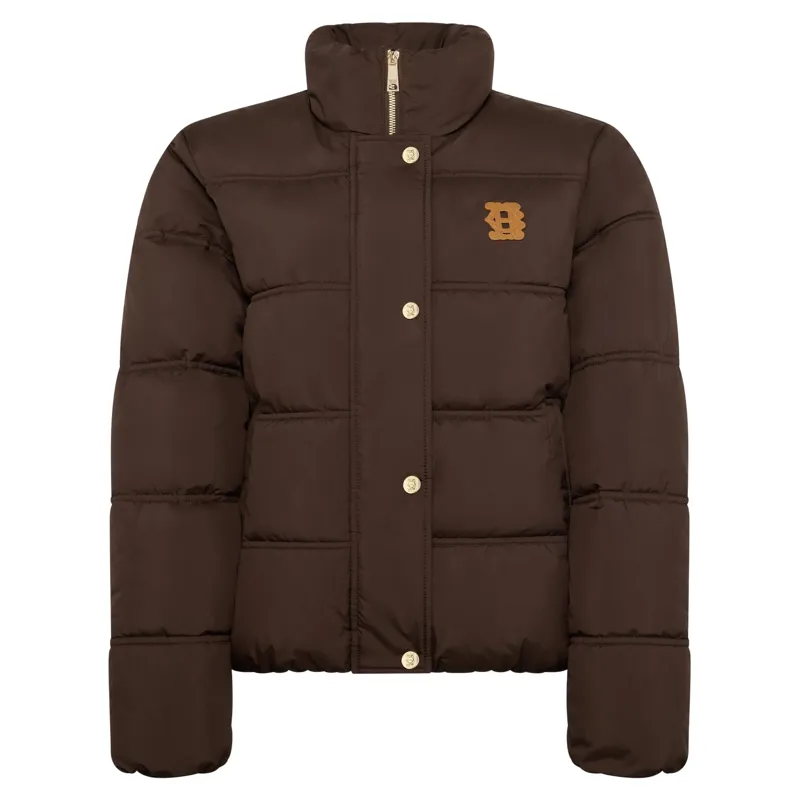 Holland Cooper Milton Padded Jacket in Chocolate
