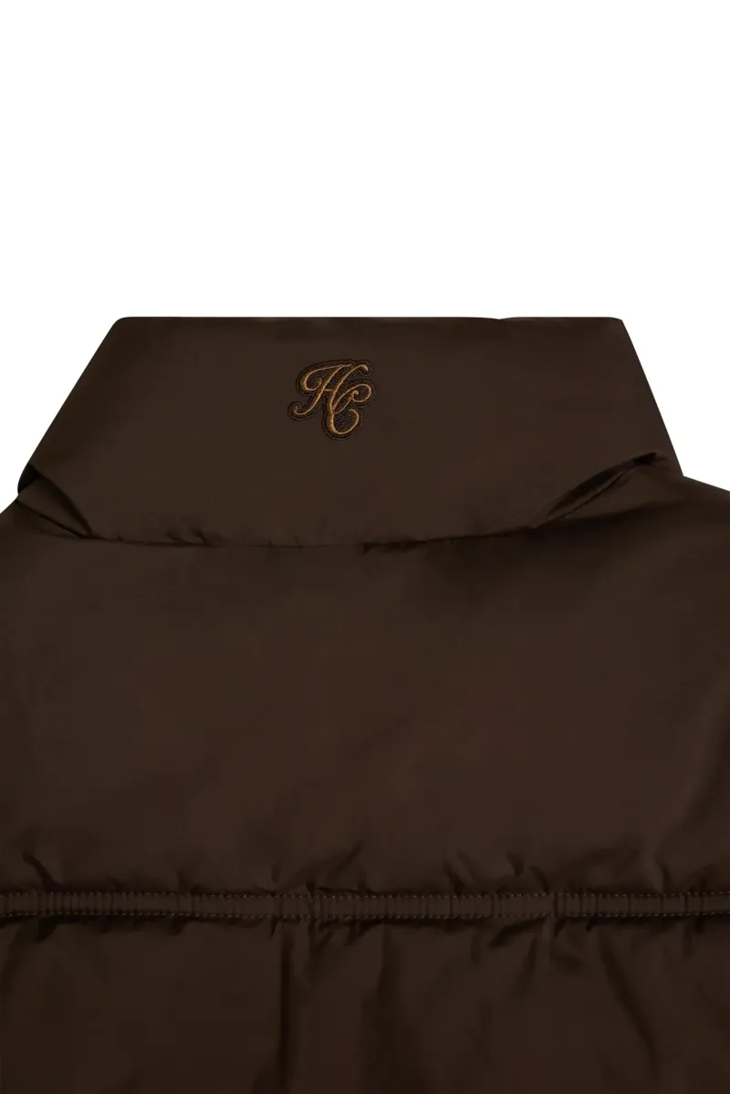Holland Cooper Milton Padded Jacket in Chocolate-8
