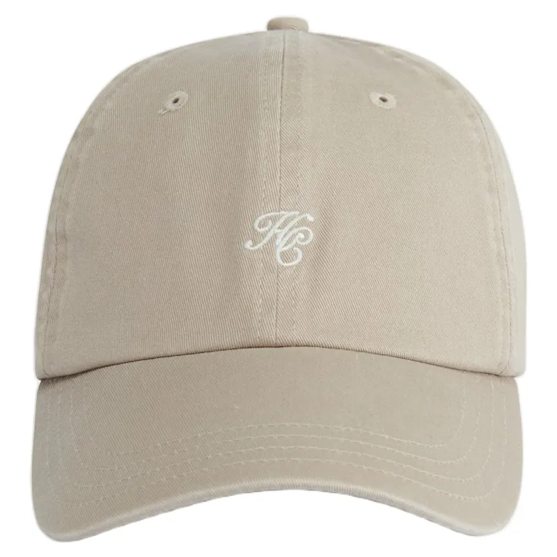 Holland Cooper Monogram Cap in Taupe/Ecru