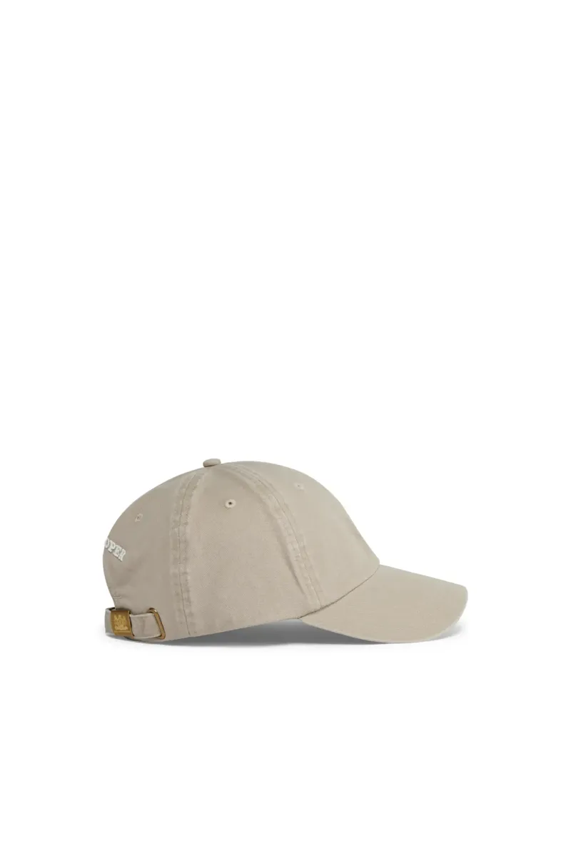 Holland Cooper Monogram Cap in Taupe/Ecru-2