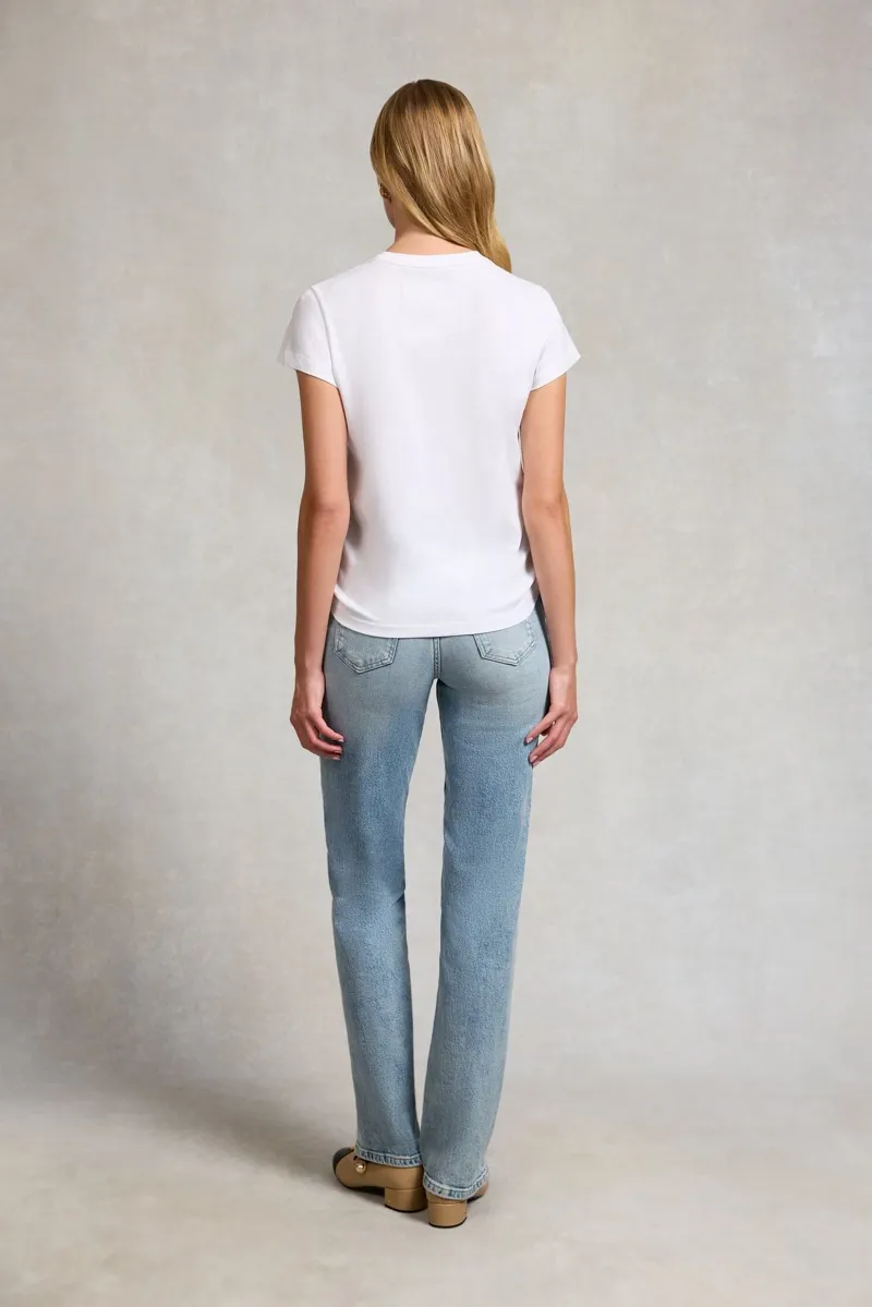 Holland Cooper Monogram Tee in White-7