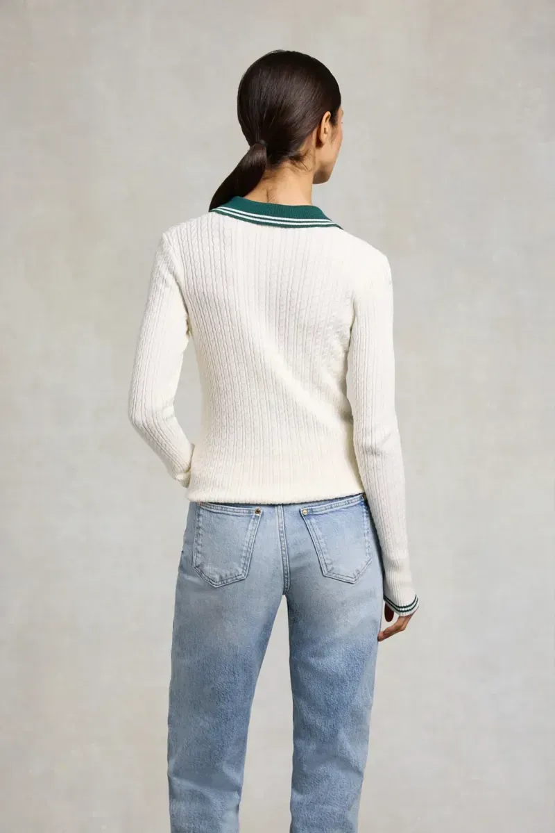 Holland Cooper Orla Knit in Racing Green-2