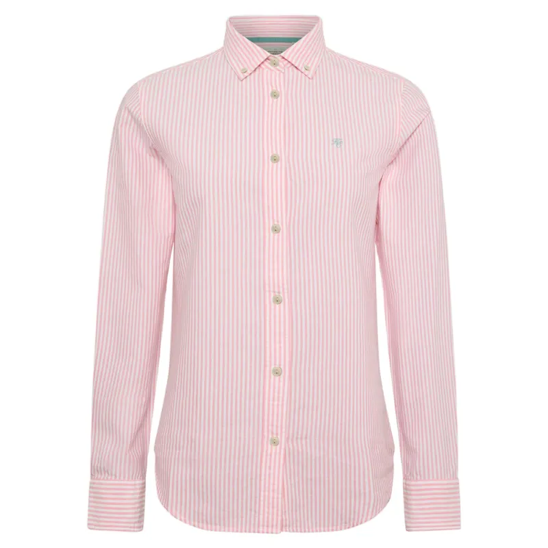 Holland Cooper Oxford Shirt City Pink Stripe