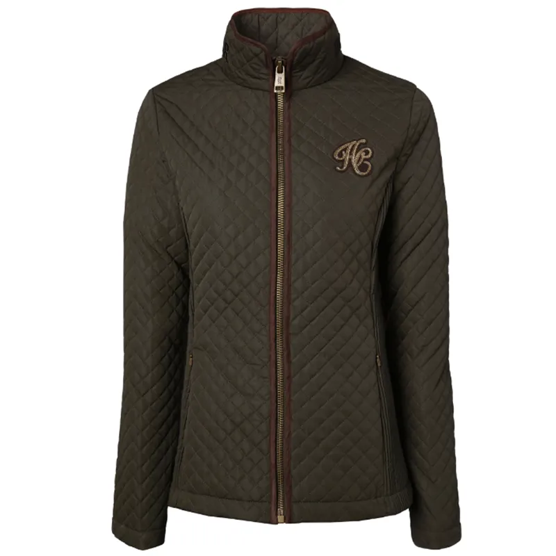 Holland Cooper Cambridge Quilted Jacket Dark Olive