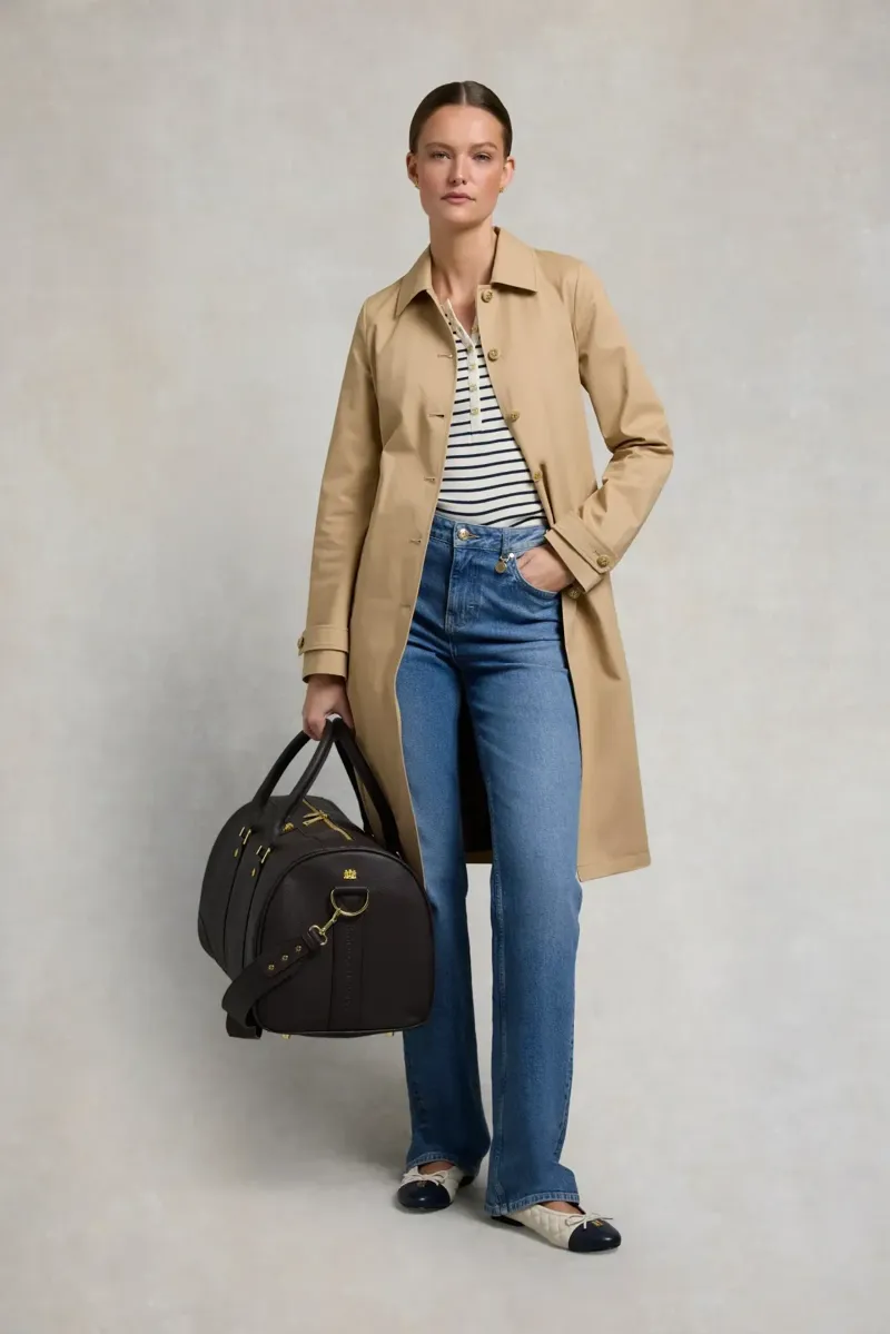 Holland Cooper Regency Holdall in Dark Chocolate-1