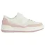 Holland Cooper Retro Trainers Off White Blush Pink