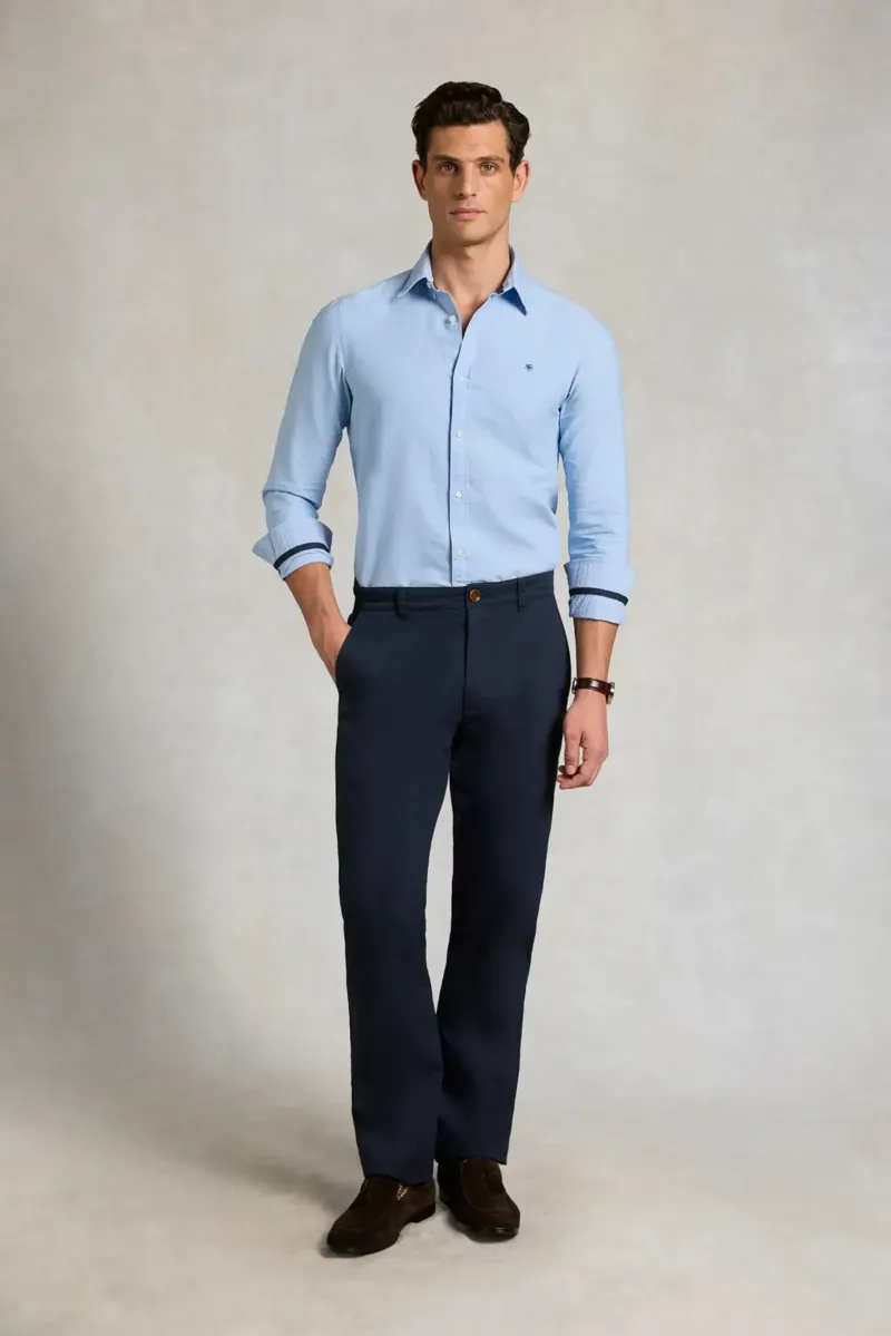 Holland Cooper Slim Chino Men's in Ink Navy-1
