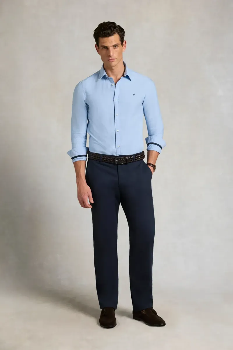 Holland Cooper Slim Chino Men's in Ink Navy-2