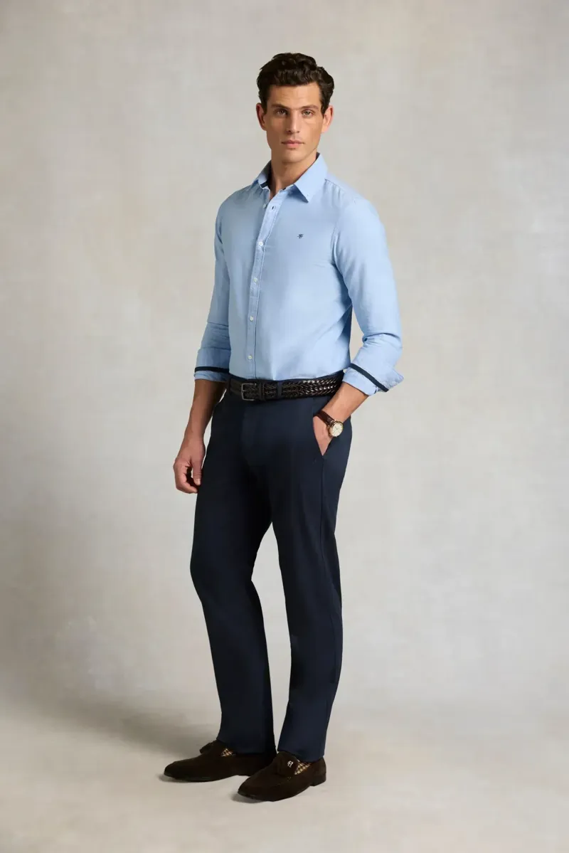 Holland Cooper Slim Chino Men's in Ink Navy-3