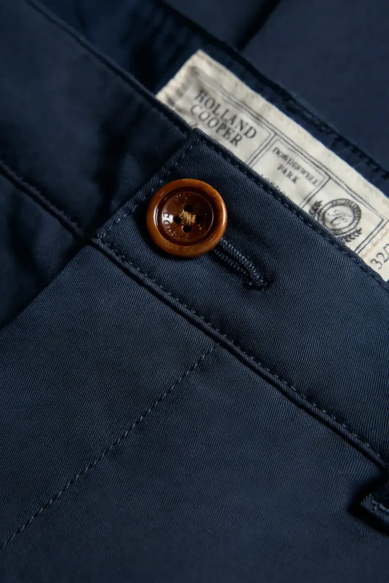 Holland Cooper Slim Chino Men's in Ink Navy-7