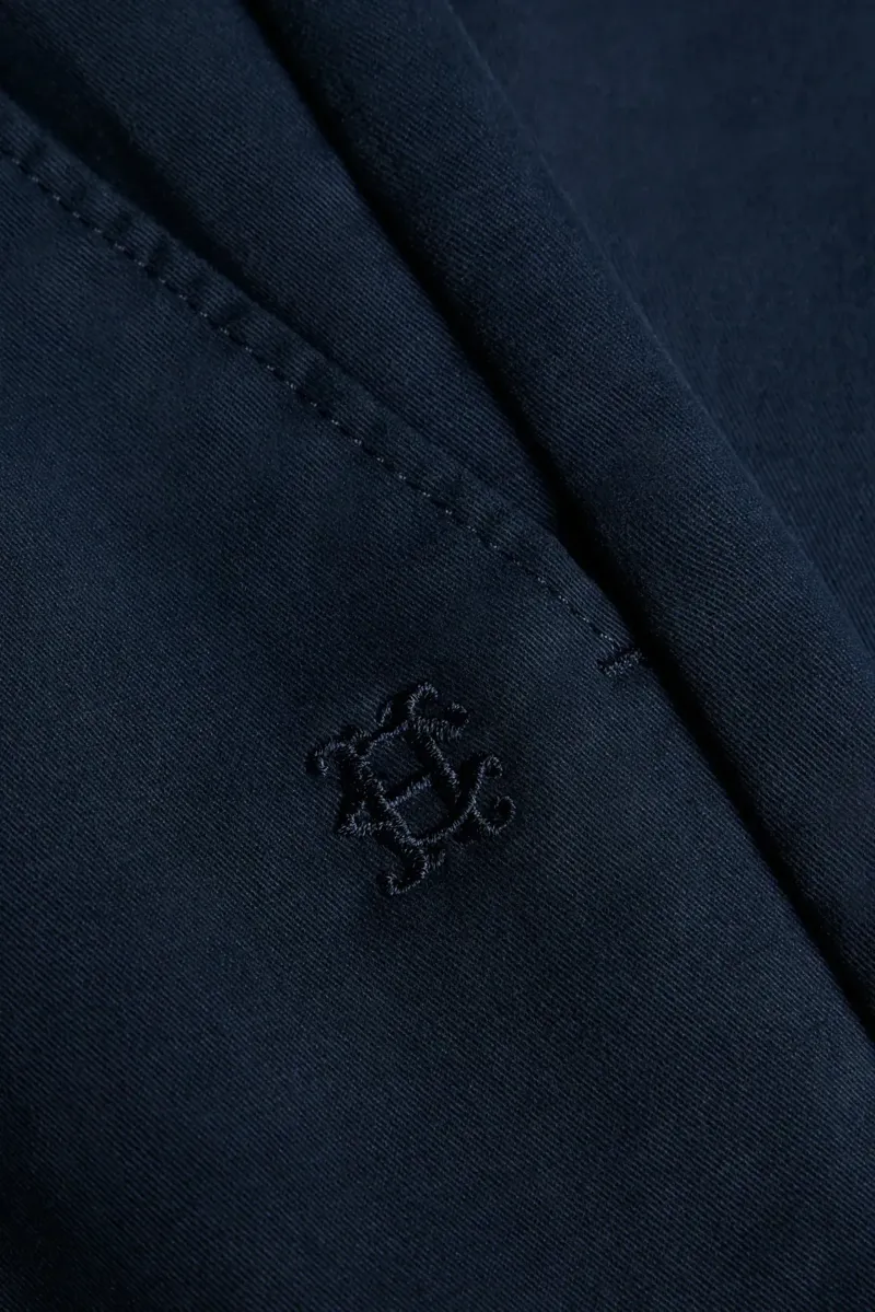 Holland Cooper Slim Chino Men's in Ink Navy-8